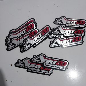 Abrt20 logo emblem rivet / decal aksesoris untuk brand