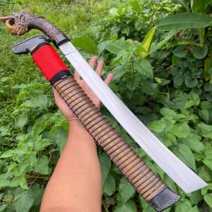 Kopak rawing istimewa ukir maharaja bilah 50 cm