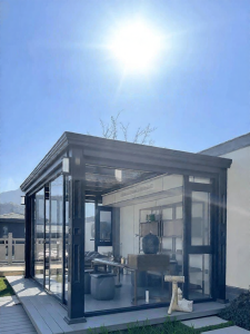 ZIYE | Electric Smart Louver Pavilion