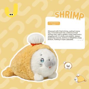JOOKE | Chocolate Seal Stuffed Toy Plush Doll Pillow