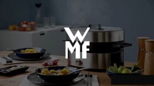 Nồi lẩu hấp điện 2in1 WMF Lono Hot Pot Steamer nội địa Đức – Inox Cromargan bảo hành 12 tháng