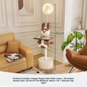 CHUCHEN | Creative Side Table with Lamp