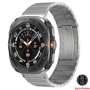 Luxury Metal Band Titanium Strap for Samsung Galaxy Watch 9 8 40 44mm 8Classic Wristband for Galaxy Watch Ultra 47mm Ultra2 2026