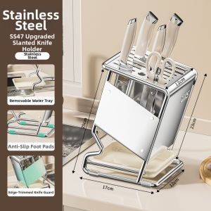 WEIMEIYUAN | Stainless Steel Multi-Function Knife and Chopstick Holder