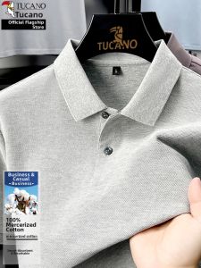 TUCANO | Pure Cotton 220g Heavyweight Short Sleeve Polo T-Shirt Lightweight