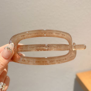 Elegant Large Size Hair Claw for Women Simple Stylish Hair Accessories Bun Twist Hair Clip Female Hair Grips Fashionable Hairpins