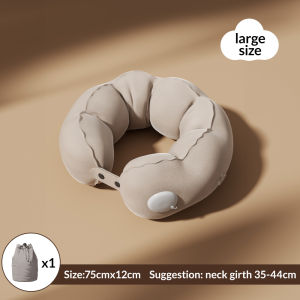 1pc U-shaped Cloud Pillow For Easy Storage of Office Chair Neck Pillows Travel Neck Pillows And Household Travel Items