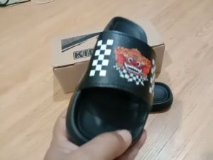 Sandal Karet Anak Laki-Laki Karakter & Sandal Selop Anak Umur 6-10 Tahun