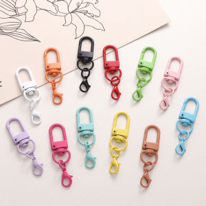 5-30pcs Colorful Metal Snap Lobster Clasp Hooks Buckle Connector for DIY Jewelry Making Key Chain Bags Pendants Accessories