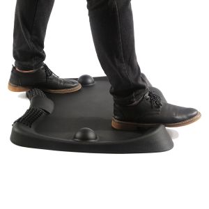 Standing Desk Comfort Mat- Not-Flat Anti-Fatigue Mats with Foot Massage Using in Home Kitchen Office (26.9L x 20.4W)