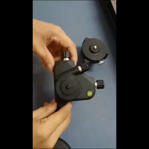 360° Adjustable Rotatable Bracket Base 1/4 Rotating Interface Fine Tripod Stand Laser Leveler