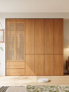 Vintage Style Sectional Oak Wardrobe