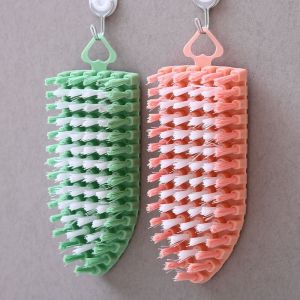 Sikat Pembersih Flexible Bahan Karet Bulu Lembut Serbaguna