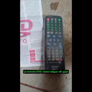 B43 REMOTE VISERO DVD PLAYER DVD MOBIL SERBA GUNA TV PORTABLE TV LCD MP3 CINA ORI 100% REMOT MULTI UNIVERSAL tabung free baterai