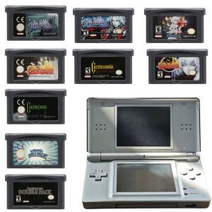 Bandai | Castlevania Classic GBA Game Cartridge Bundle Advance GBA SP Retro Action Platformer Game Card for Castlevania Fans Collection