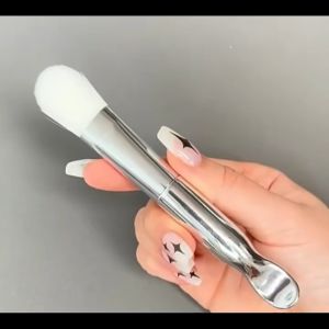 Face Mask Brush Homemade Facial Mask Stirring Brush Flat Soft Hair Face Mask Mud Applicator Skin Clean Care Tools Supplies