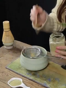 BHQ Bamboo Matcha Whisk Green Tea Powder Brush Matcha Set Matcha Bowl Whisk Set Tea Tools