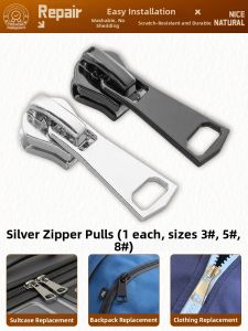 Snowlover | Universal Metal Zipper Replacement Head