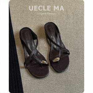 French Style Non-Tiring Toe-loop Slippers