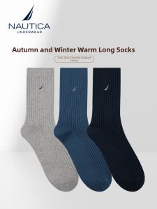 Nautica | Thick Breathable Deodorant Business Mens Socks 3 Pairs