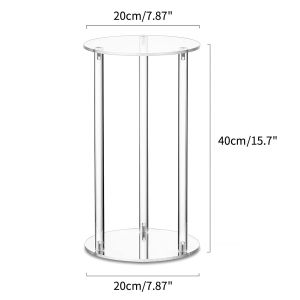 Bộ Giá Đỡ Hoa Acrylic Hiện Đại Lọ Hoa Cao Trang Trí Trung Tâm Bàn Tiệc Cưới Sự Kiện Lối Đi Tiệc Tùng Kệ Trang Trí