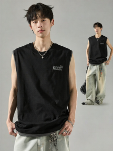 SZON | Foam Lettered Cotton Vest