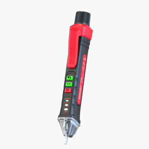 Bút Thử Điện Áp AC/DC Không Tiếp Xúc 12-1000V Có Đèn Pin Buzzer Công Cụ Phát Hiện Tường Chỉ Báo Điện