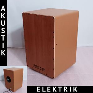 cajon akustik elektrik ekonomis kahon duduk murah kajon drum box