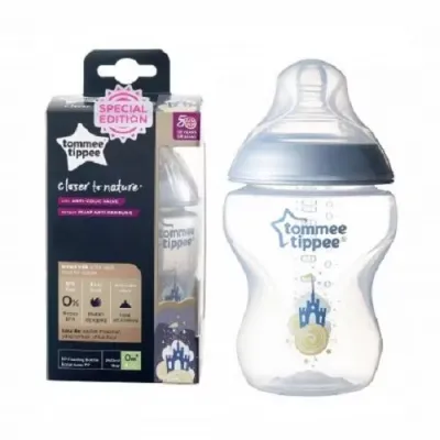 TommeeTippee original teat NewBorn special edition รุ่น 50 years UK 9oz 0m+ ขวดนม ขนาด 9 ออนซ์ สีทอง สีเงิน ใหม่ล่าสุด