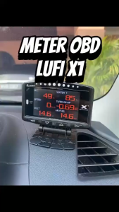 Original Lufi X1 Meter Revolution OBD2 Gauge Display Original Universal Play Real Time