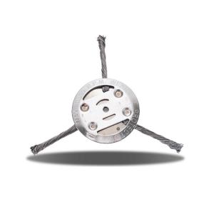 1Pcs Steel Wire Line String Trimmer Head for Cordless Grass Trimmers Easy to Install Head Replacement Garden Accessory