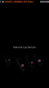 Barmen Natural Lip Serum: Solusi Mengatasi Bibir Kering & Mencerahkan Bibir