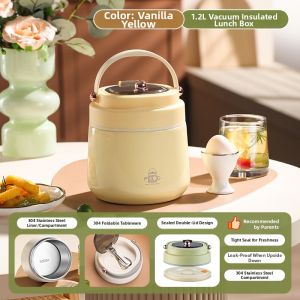 YongLe | Insulated Thermal Lunch Box 304 Stainless Steel