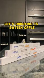 OPPLE T5 LED Batten Light Strip 3.5W/7W/10.5W/14W - Energy Efficient Easy Install SIRIM Certified - 1 YEAR WARRANTY - CARTON/30 UNITS