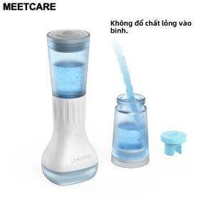 Derma Stamp Microneedle 0.2mm 140 Count Với Hộp Đựng Serum Dành Cho Mặt Da Đầu Tóc Râu - Dụng Cụ Trang Điểm Làm Đẹp Cơ Thể