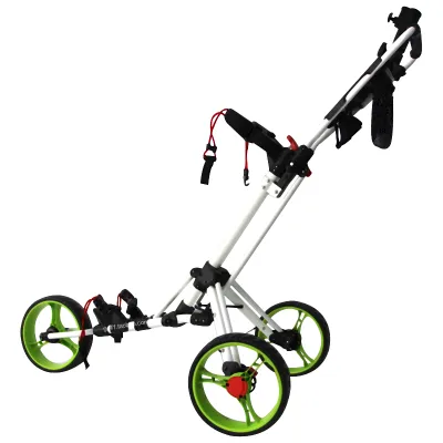 GOG | Foldable Three Wheel Aluminium Golf Trolley