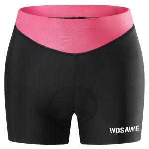 WOSAWE Womens Bike Shorts Padded MTB Cycling Short Pants Road Biking Clothing Road Mountain Riding Bicycle Cycle Shorts