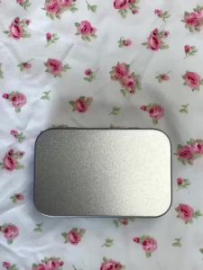 Hộp Đựng Đồ Bằng Kim Loại Mini Hình Chữ Nhật Mạ Thiếc Đa Chức Năng Đựng Mỹ Phẩm Trang Sức Kẹo Thuốc Tổ Chức Bộ 1-10PC