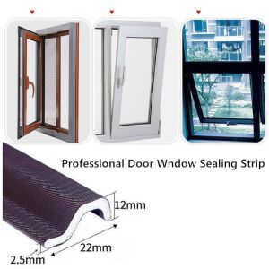 『Ymt.sto』Noise-Reducing Window Seal | Quick & Secure Application | PE Film with Polyurethane Foam | Strong Adhesion | Long-Lasting & Wear-Resistant  窗户密封条
