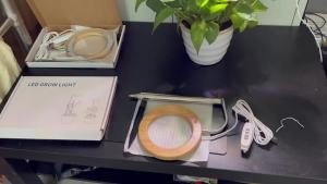 Đèn LED Trồng Cây 72 Đèn LED Quang Phổ Toàn Diện Với Bộ Điều Khiển Độ Sáng Và Hẹn Giờ Tự Động Có Thể Điều Chỉnh Độ Cao Dành Cho Cây Trồng Trong Nhà Cỡ Lớn