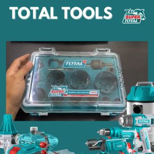 TOTAL โฮวซอเจาะเหล็ก/สแตนเลส Bi-Metal 13 ใบ/ชุด รุ่น TACSH0132 HOLE SAW