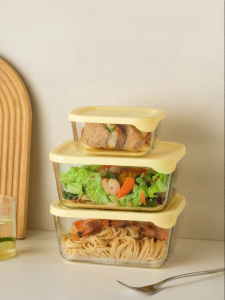 onlycook | Glass Sealed Large Capacity Freezer Freshness Box