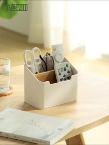 Fudonar กล่องเก็บของตั้งโต๊ะ Nachuan กล่องเก็บของไม้ไผ่ กล่องปากกา กล่องเครื่องเขียน