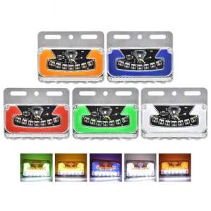 Lampu bak samping variasi truck/bus 24V model speedo