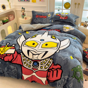 YAOKANG | Thickened Plush Double-Sided Fleece Bedding Set