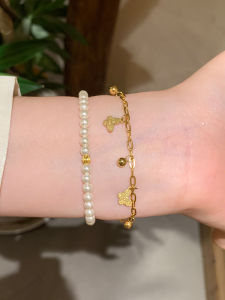 Matte Titanium Steel Butterfly Bracelet Womens Elegant Minimalist Precise Hand Cord New Fashion Jewelry Bracelets Accessories