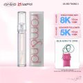 Combo Son bóng Romand Glasting Water Gloss 4.5g + Son thỏi Romand Zero Matte Lipstick-Shell Beach Nude Collection 3g. 