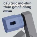 Hình Học Đế Sạc PC Cho Xiaomi Band 9/9Pro/8/8Pro/Redmi Watch 4 Cáp Sạc USB Giá Đỡ Phụ Kiện Thông Minh. 
