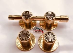 Chùy đồng chữ thọ khóa cửa then cài bằng đồng chùy thọ
