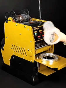 Beam เครื่องซีลฝาแก้ว กึ่งอัตโนมัติ/แบบมือโยก ขนาดเล็กแบบคันโยก เครื่องปิดผนึกบรรจุภัณฑ์ 88/8990/95 มม